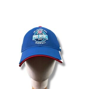 NWOT Reebok 2009 NFL Pro Bowl Hawaii Blue NFC All-Star Game Strapback Hat OSFA